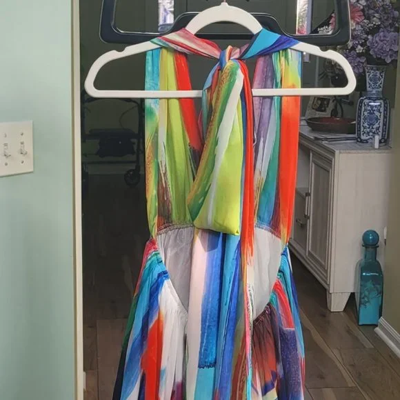 Latiste by Amy Open Back Maxi Dress Size Large - Picture 10 of 15